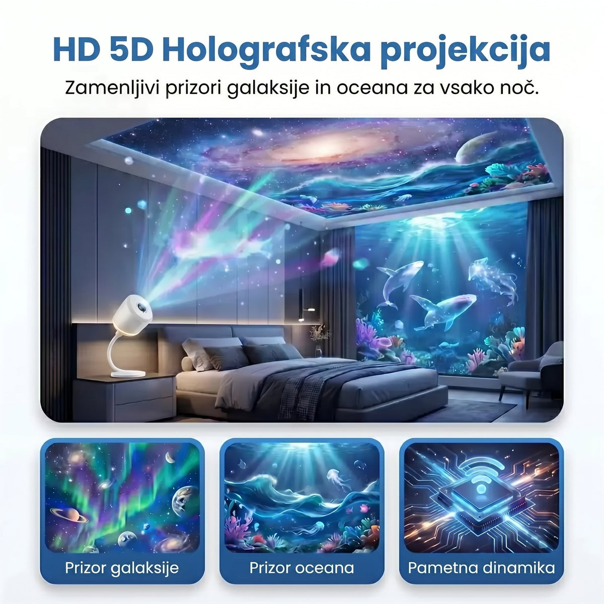 Nočni projektor HAJUEI®🦁