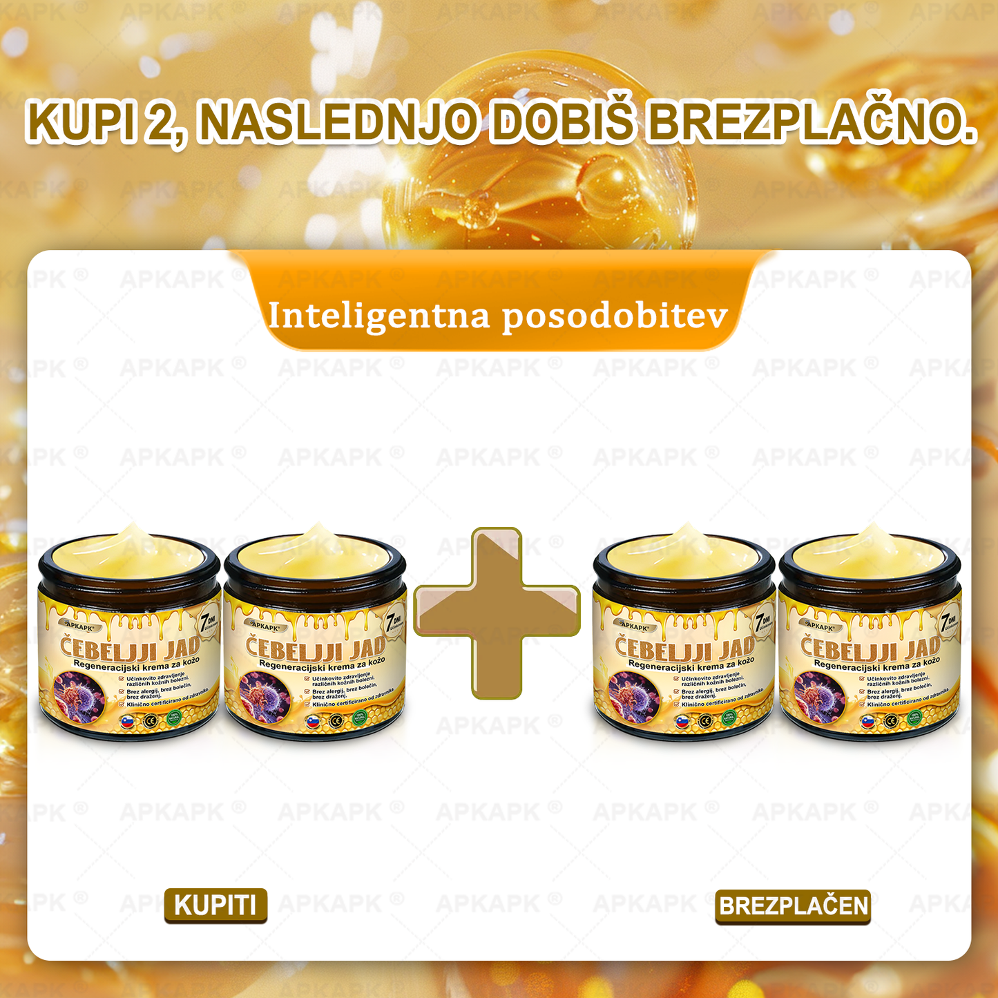 🍃Časovno omejena ponudba⏰✨APKAPK® krema za obnovo kože in odpravljanje gub z uporabo čebeljega strupa🍃Ciljna rešitev za gube in različne težave s kožo.