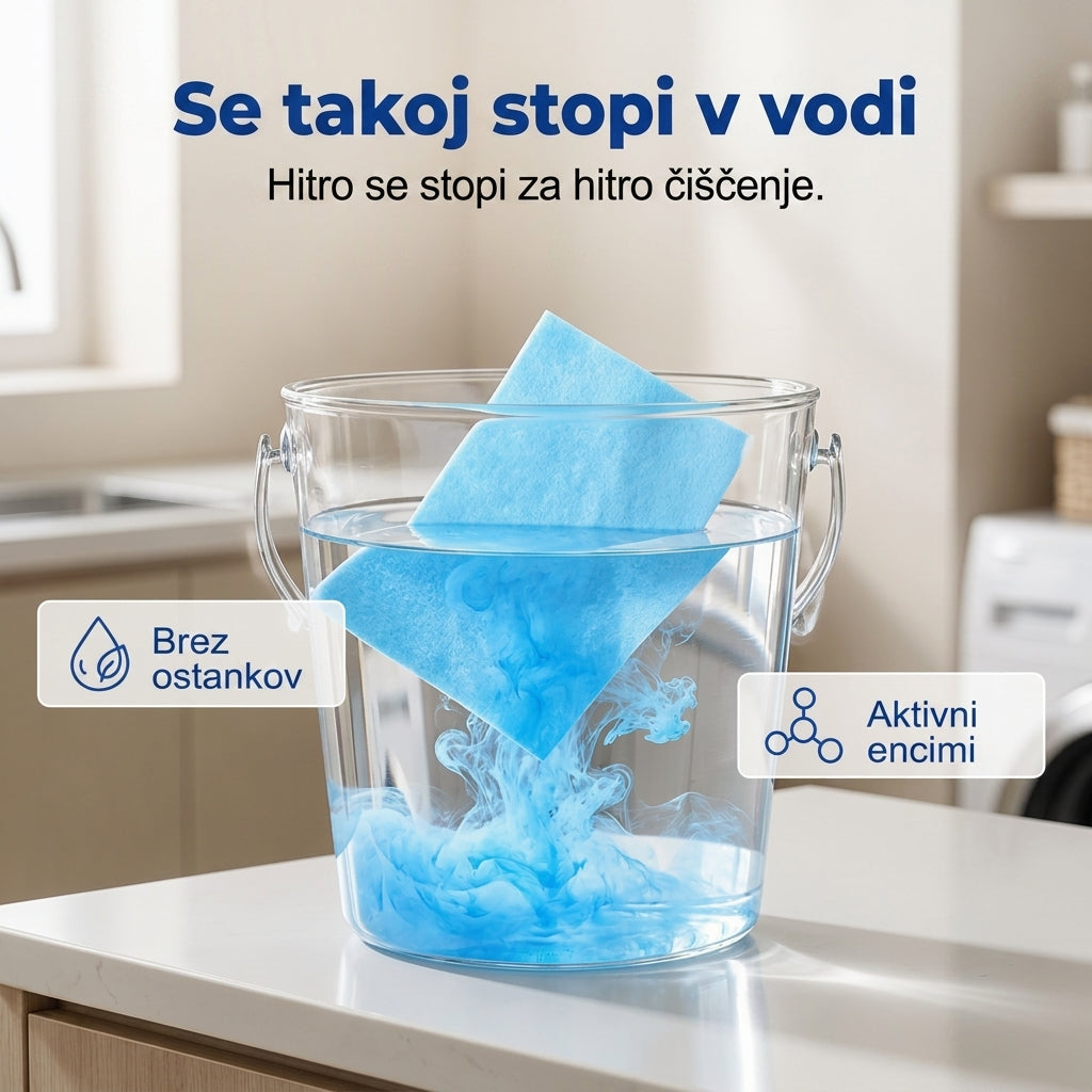 🎉Samo danes! Dodajte še en paket čistilnih tablet za tla s kar 50 % POPUSTOM!** 🚀 ⭐ Mnogi kupci izberejo dodaten paket čistilnih tablet, da imajo več za čiščenje doma. 🧽