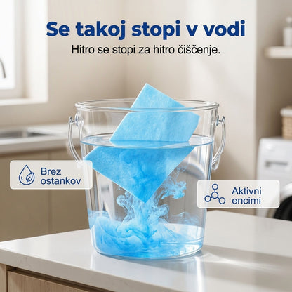 🎉Samo danes! Dodajte še en paket čistilnih tablet za tla s kar 50 % POPUSTOM!** 🚀 ⭐ Mnogi kupci izberejo dodaten paket čistilnih tablet, da imajo več za čiščenje doma. 🧽