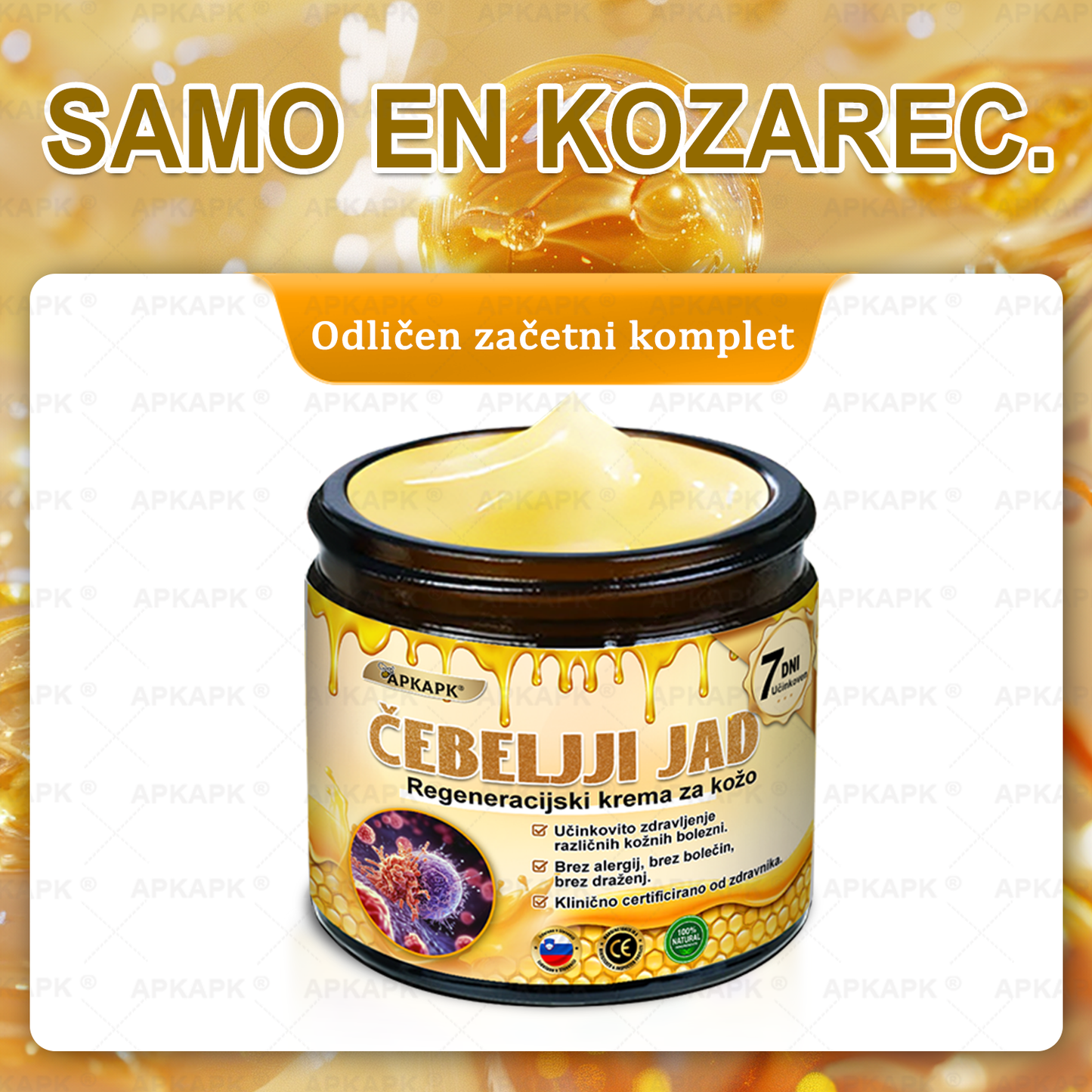 🎁 Na voljo je samo še 5 paketov! Zdaj prejmete dodatnih 50% popusta! Ostanite zdravi. Če te priložnosti ne izkoristite zdaj, bo naslednja šele prihodnje leto!