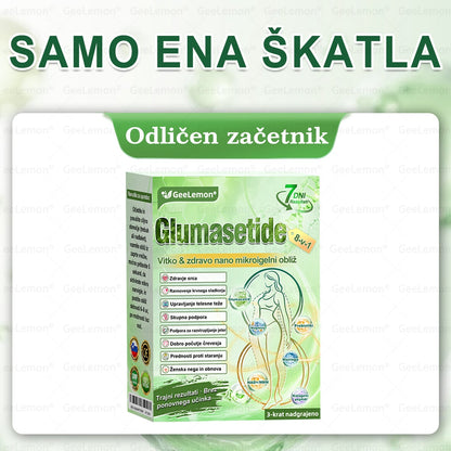🌴🌴Registrirano pri JAZMP in GMP certificirano👩‍⚕️🎁 𝐆𝐞𝑒𝐿𝑒𝐦𝐨𝐧® 𝐆𝐥𝐮𝐦𝐚𝐬𝐞𝐭𝐢𝐝𝐞 8 v 1 Hujševalni in zdravju namenjen nano obliž z mikroiglicami 🇸🇮 (Samo enkrat na dan, vidne spremembe že v 7 dneh) ✅