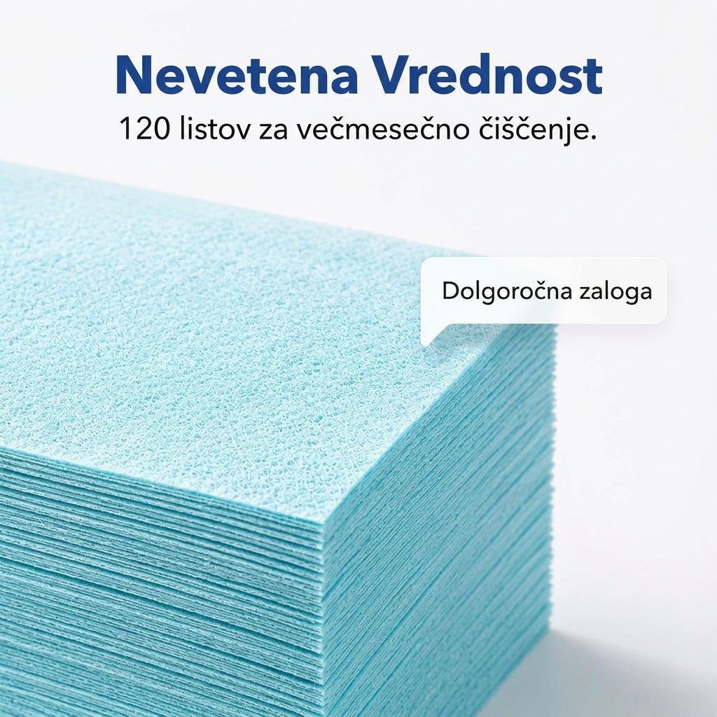 🎉Samo danes! Dodajte še en paket čistilnih tablet za tla s kar 50 % POPUSTOM!** 🚀 ⭐ Mnogi kupci izberejo dodaten paket čistilnih tablet, da imajo več za čiščenje doma. 🧽